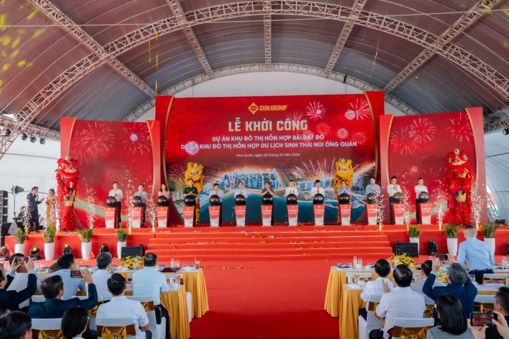 Khởi công cụm dự án Bãi Đất Đỏ