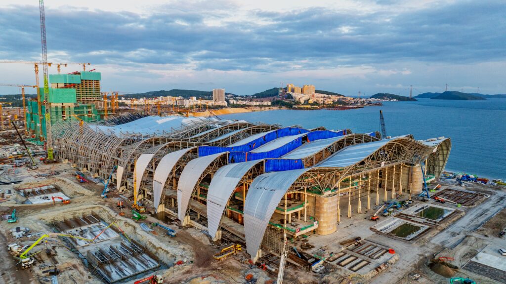Trung tâm Hội nghị APEC tiến độ tháng 8