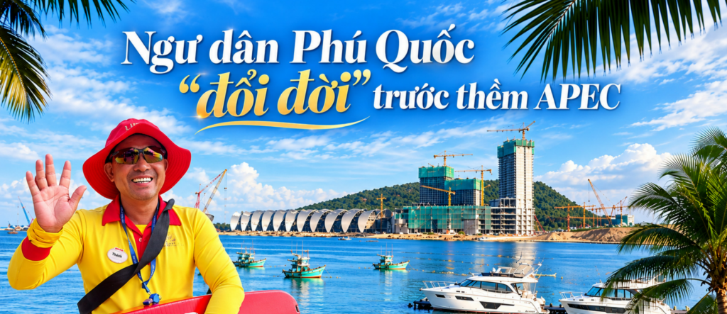 Ngư dân Phú Quốc lên bờ, đổi đời trước thêm APEC